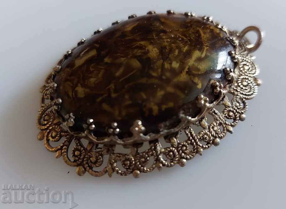 , OLD LARGE PENDANT JEWELRY ORNAMENT