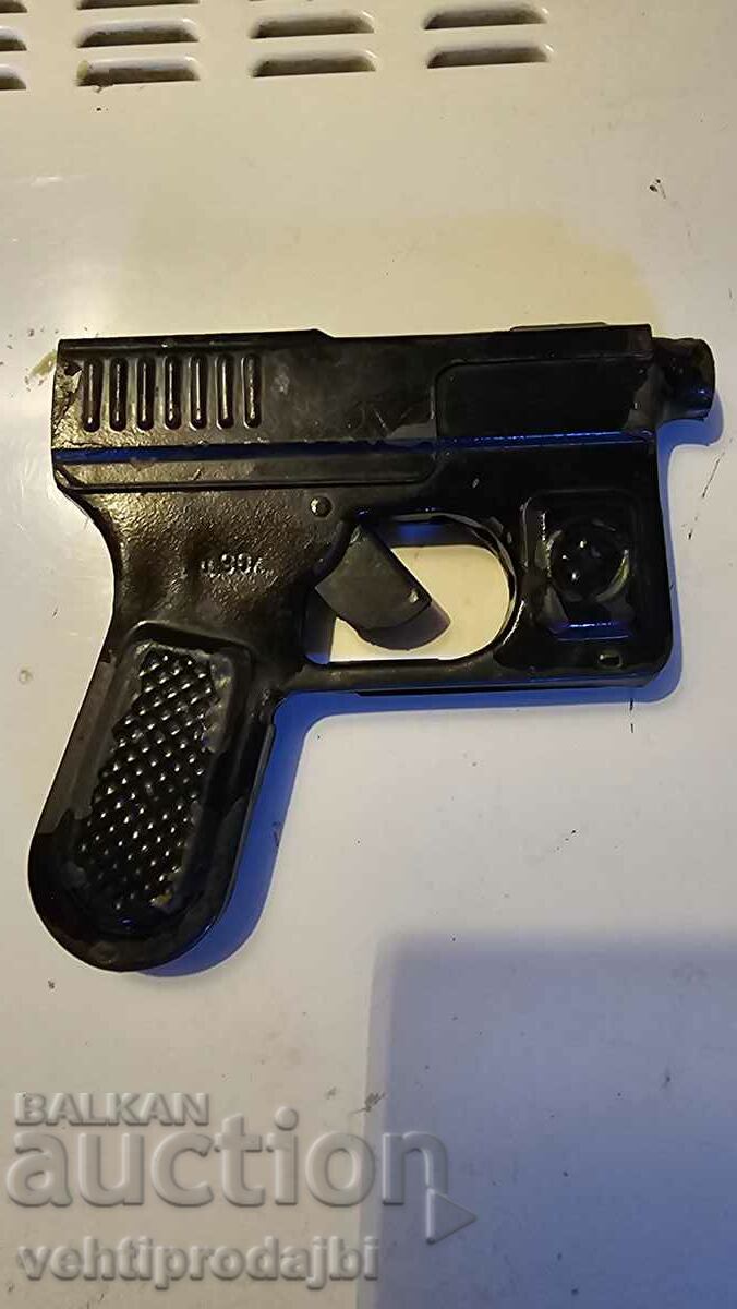 Pistol de jucărie, din metal