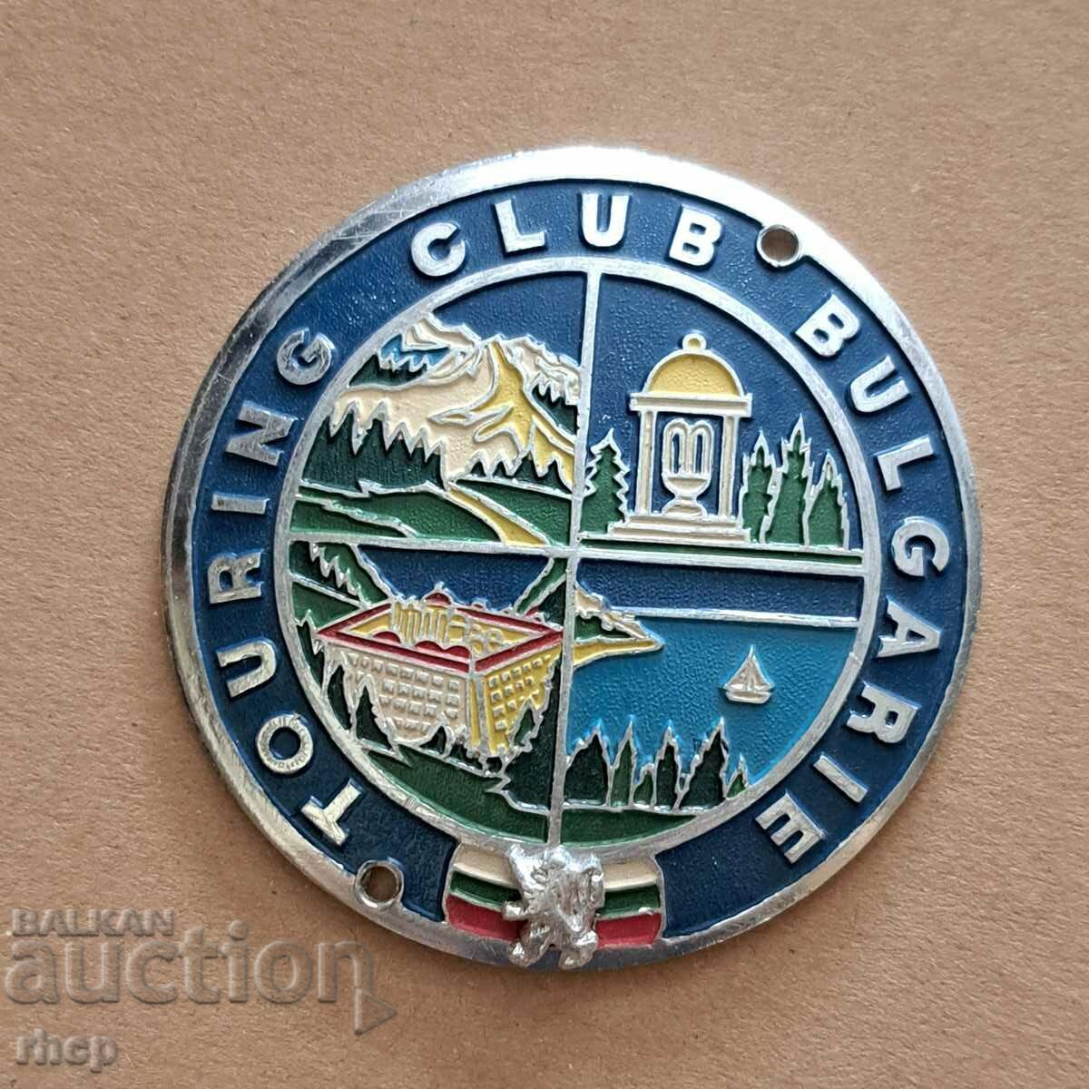 Bulgarian Touring Club emblem car sign Top condition!