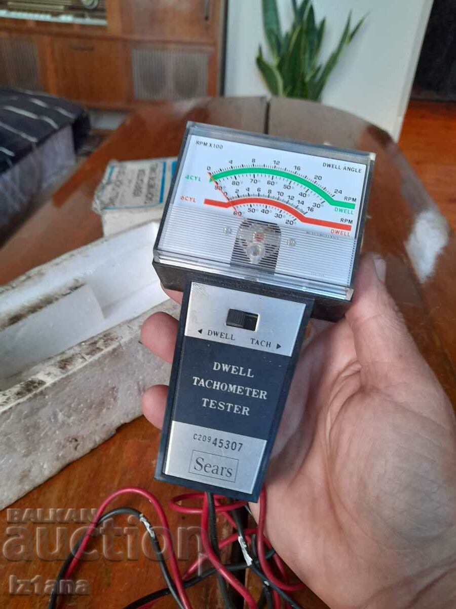 Delivery of Old car meter, Sears tester Delivery of Old car meter, Sears tester