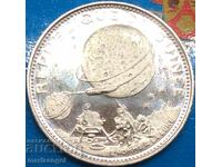 Guinea 1969 250 Guinea Francs 14.44g 36mm PROOF Silver