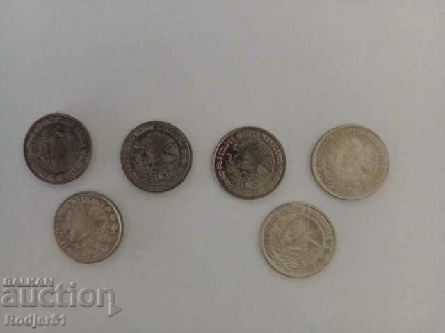 Delivery of 1979 - 10 centavos Mexico 6 pcs Delivery of 1979 - 10 centavos Mexico 6 pcs