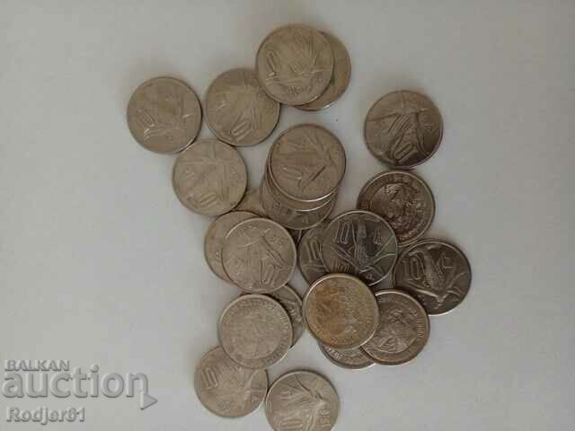 1978 - 10 centavos Mexico 23 pcs - 5 1978 - 10 centavos Mexico 23 pcs - 5