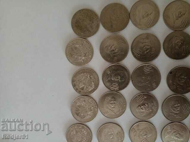 Delivery of 1978 - 20 centavos Mexico 25 pcs Delivery of 1978 - 20 centavos Mexico 25 pcs