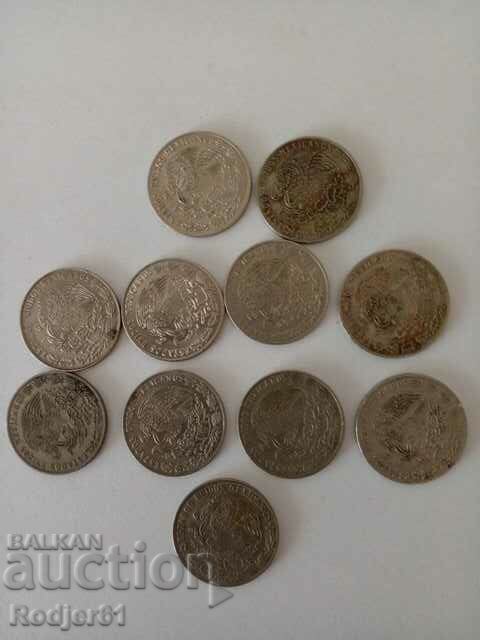 Livrarea 1975 - 20 centavos Mexic 11 buc Livrarea 1975 - 20 centavos Mexic 11 buc