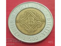 500 Lire 1993 - Italy - National Bank of Italy