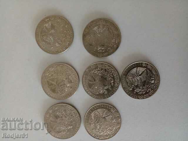 Auction 1979 - 20 centavos Mexico 7 pcs Auction 1979 - 20 centavos Mexico 7 pcs