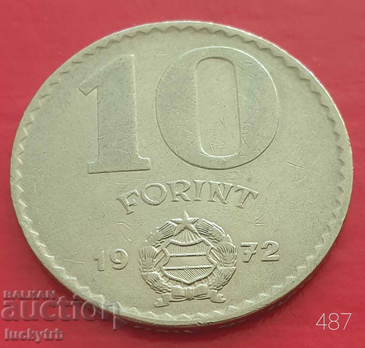 10 forints 1972 - Hungary