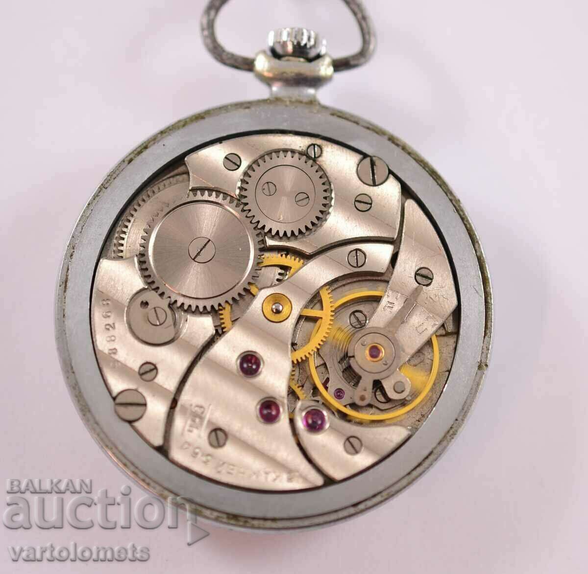 Auction Pocket watch MOLNIJA MOLNIJA 15 k. - works Auction Pocket watch MOLNIJA MOLNIJA 15 k. - works
