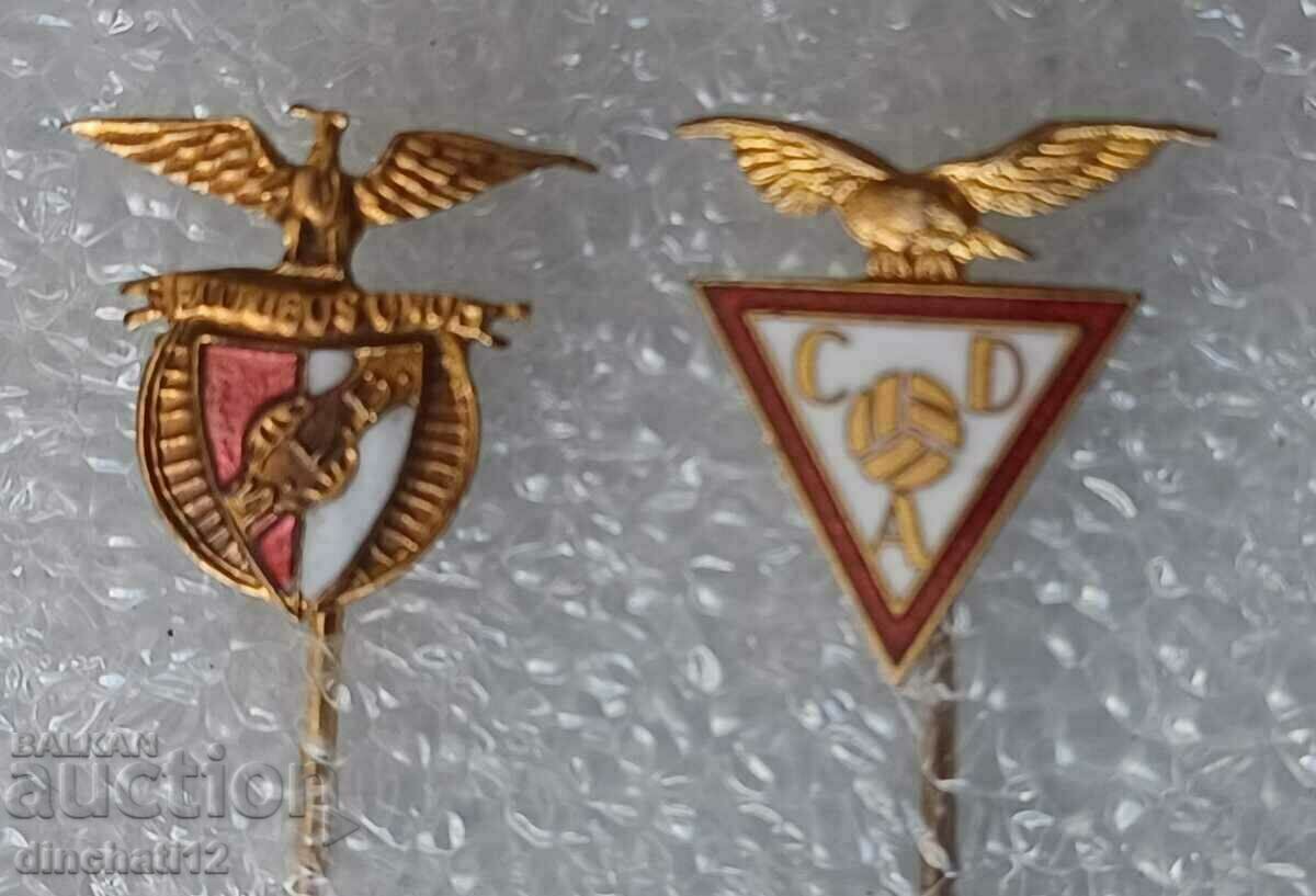 Auction Badges Soccer Portugal Benfica Aves Orel Auction Badges Soccer Portugal Benfica Aves Orel