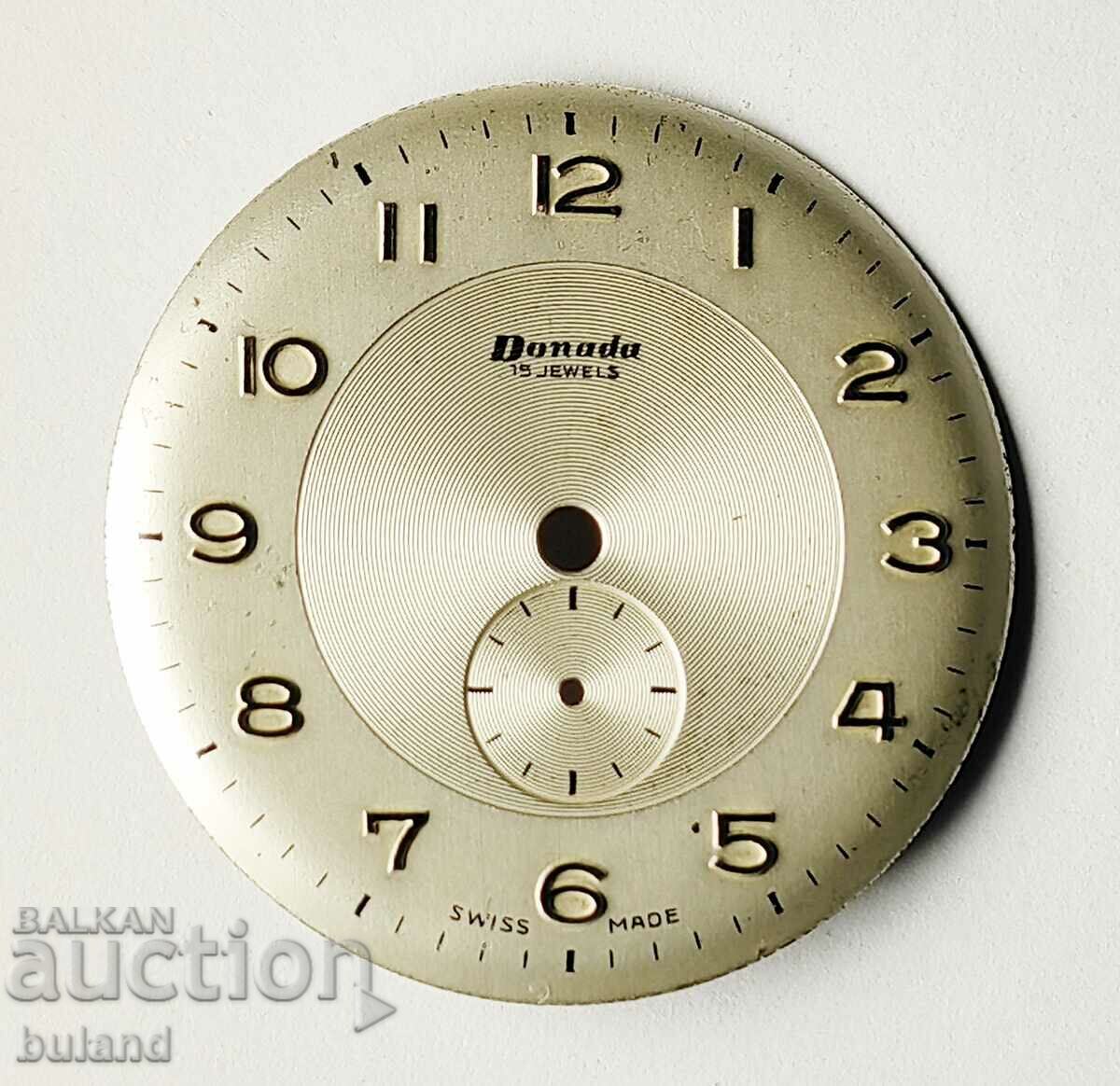 Ελβετικό ρολόι Dial Donada 15 Jewels SWIS