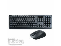 Wireless 2.4GHz wireless keyboard and optical mouse