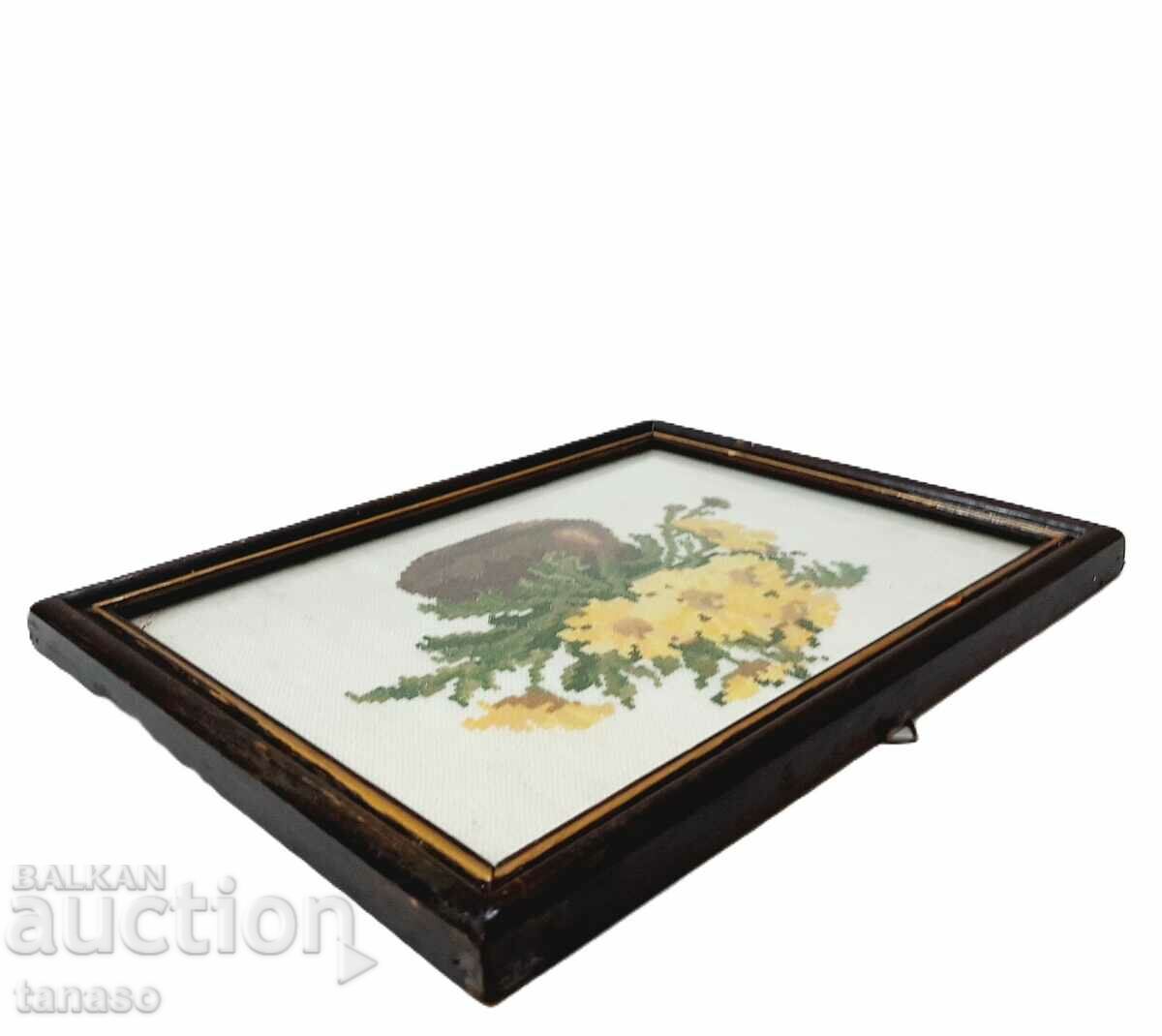 Delivery of Old tapestry, embroidery in a frame under glass(3.3) Delivery of Old tapestry, embroidery in a frame under glass(3.3)