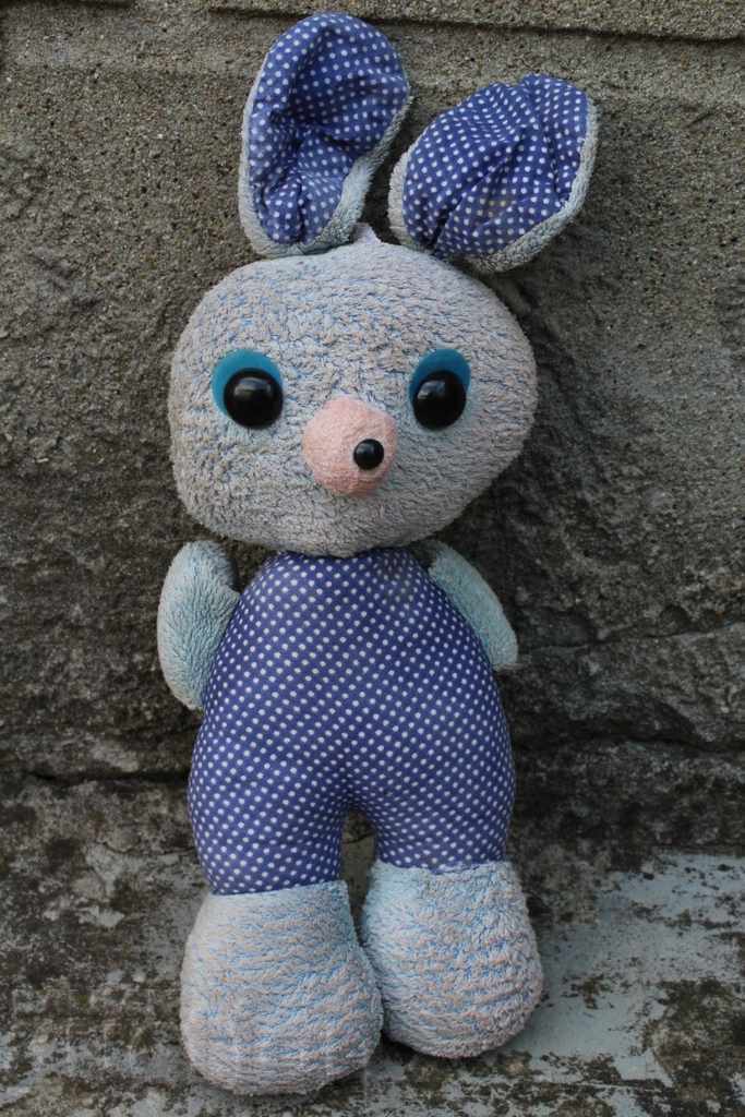 , SOC CHILDREN'S TOY RABBIT RAG DOLL RABBIT-BAYO BUNNY