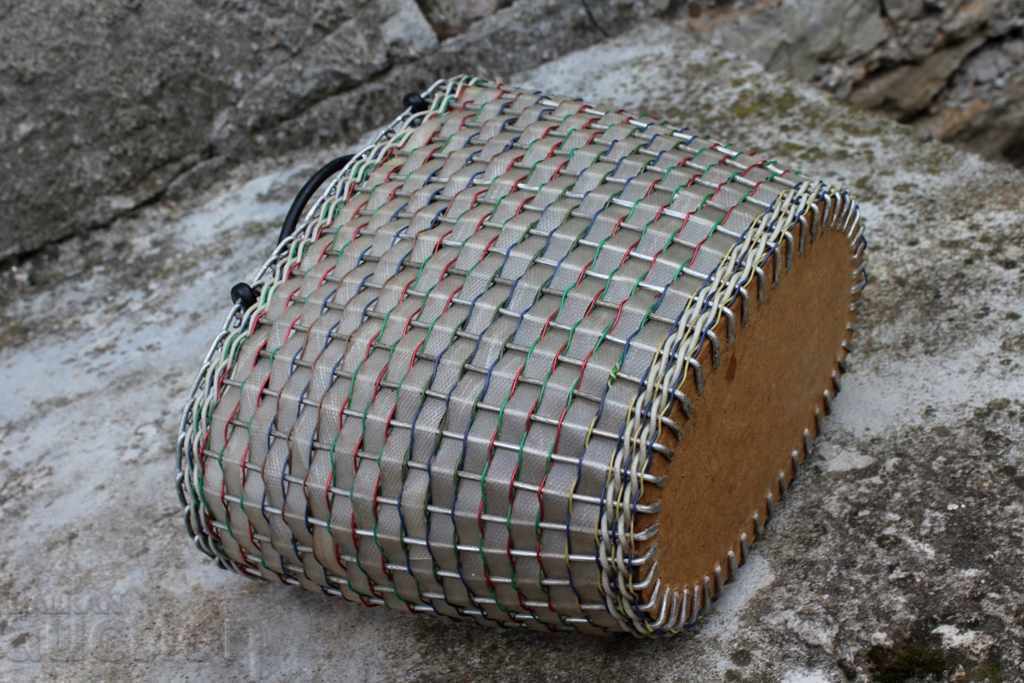 SOCIALIST PLASTIC WOVEN SHOPPING BAG BASKET - 6