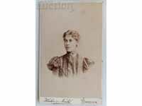 , LATE 19TH CENTURY OLD PORTRAIT PHOTO PHOTOGRAPH CARDBOARD