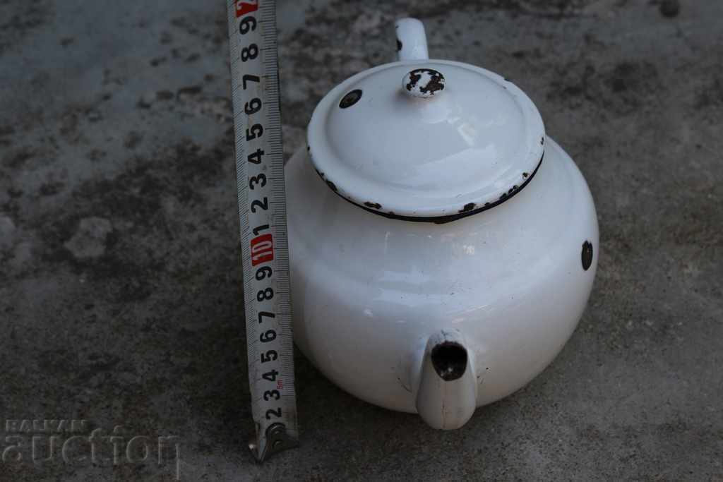 , SOC ENAMEL KETTLE FOR DECORATION VASE POT DISH with price 9.00 BGN | € 4.60