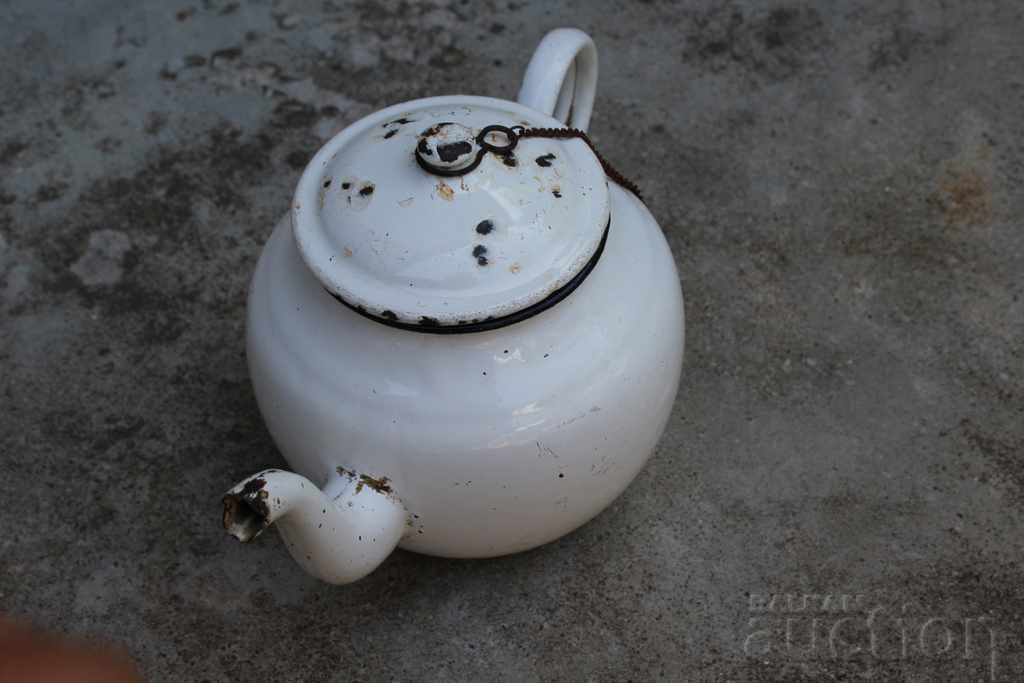 , SOC ENAMEL KETTLE FOR DECORATION VASE POT DISH - 5 , SOC ENAMEL KETTLE FOR DECORATION VASE POT DISH - 5