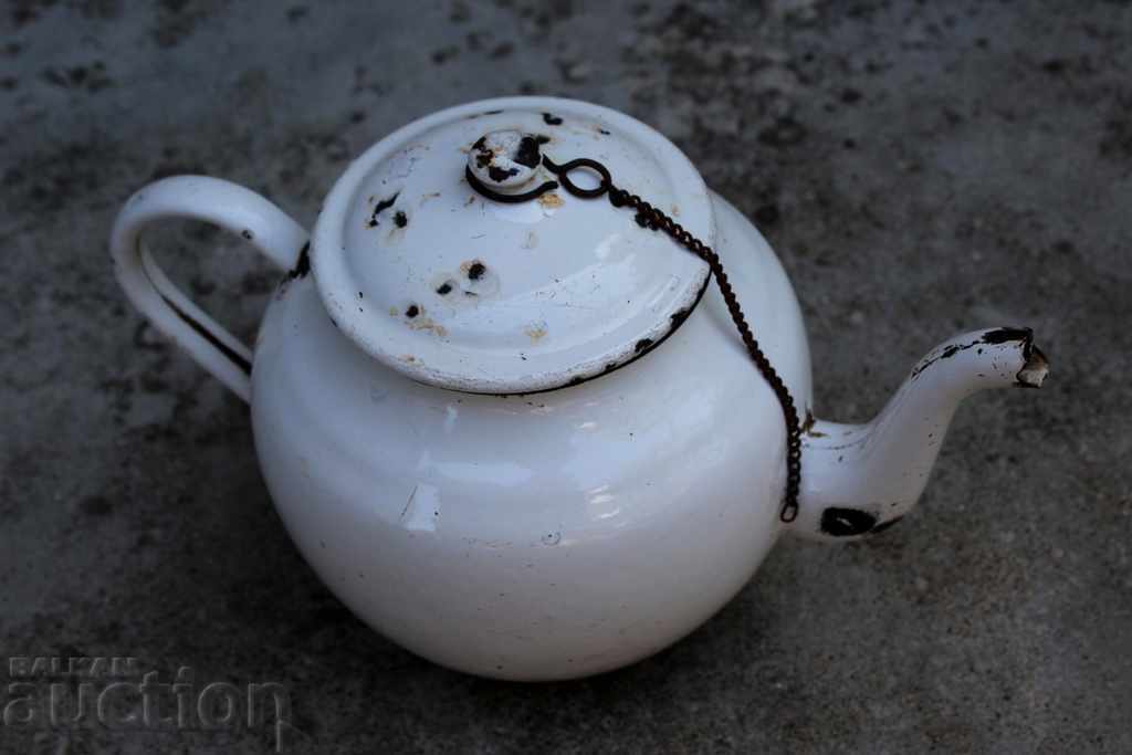 , SOC ENAMEL KETTLE FOR DECORATION VASE POT DISH , SOC ENAMEL KETTLE FOR DECORATION VASE POT DISH