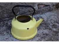 , SOC ENAMEL KETTLE FOR DECORATION VASE POT DISH