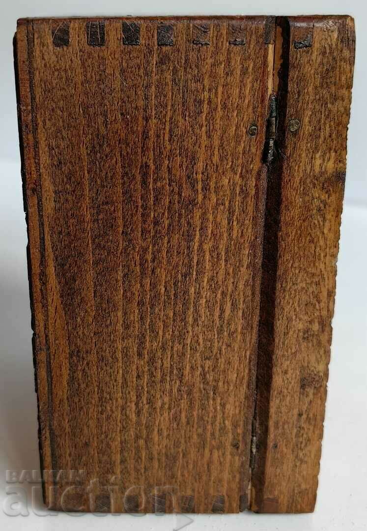 Auction  . 1930s KINGDOM OF BULGARIA UNUSED BOX PLATE ALARM CLOCK