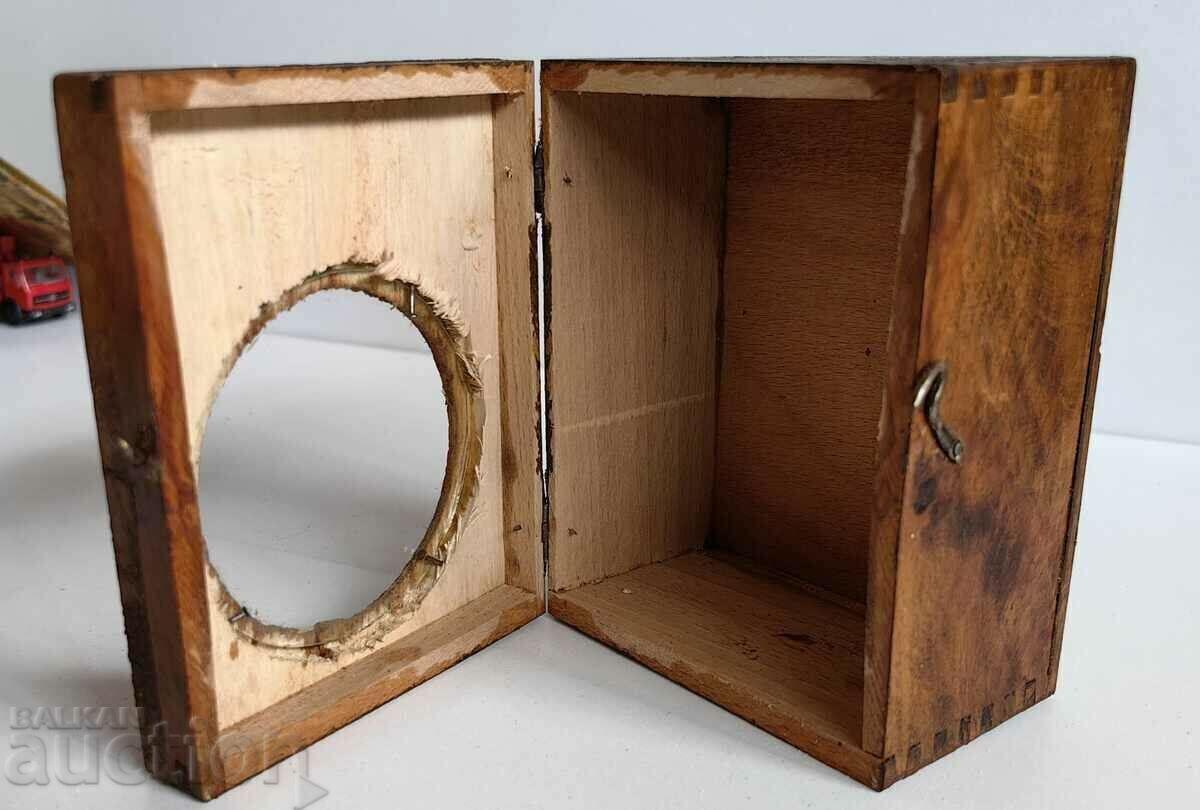 . 1930s KINGDOM OF BULGARIA UNUSED BOX PLATE ALARM CLOCK - 6