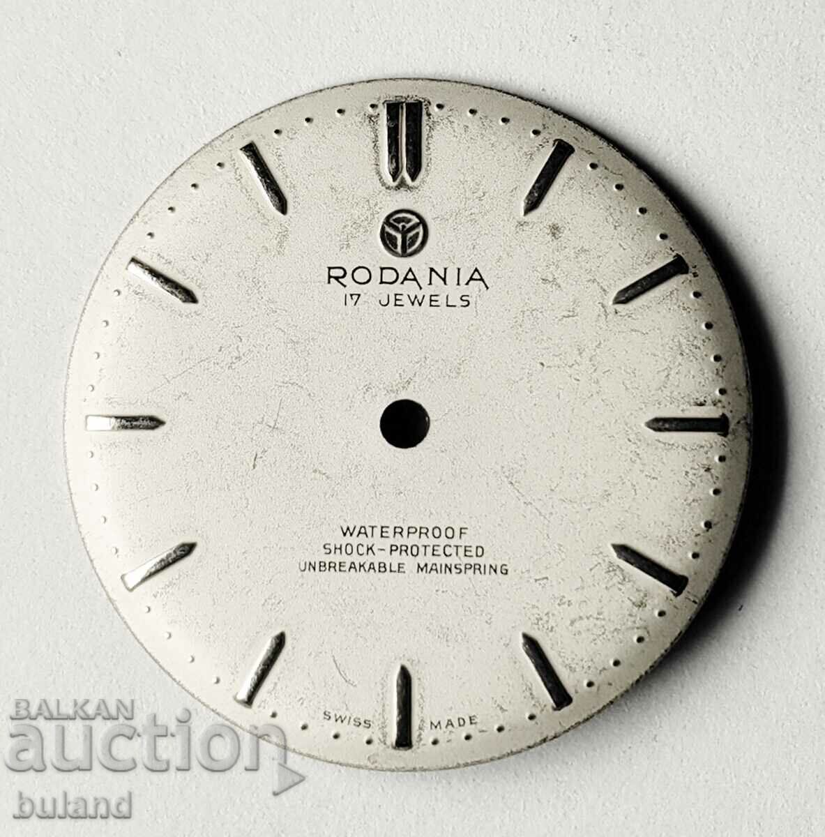 Swiss Dial for Rodania SWISS Wristwatch