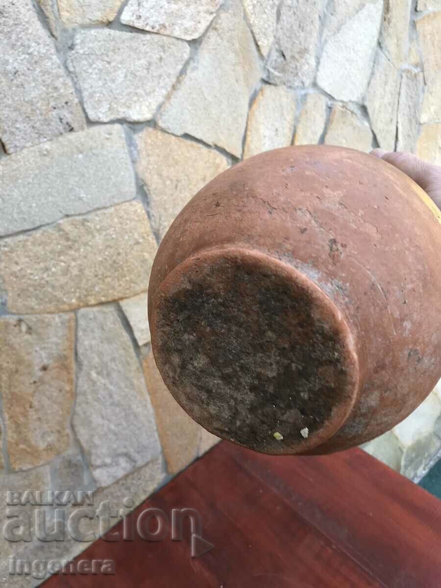 OLD POTTERY HAND HANDLE- No. 4 - 6 OLD POTTERY HAND HANDLE- No. 4 - 6