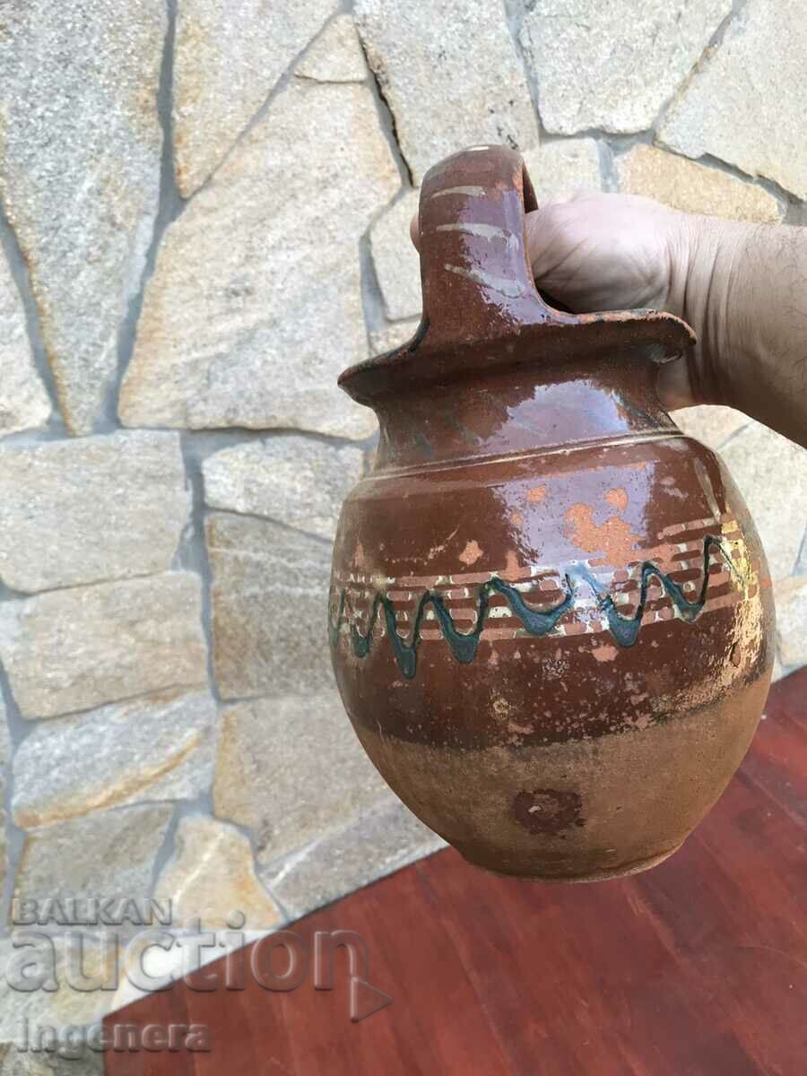 Auction OLD CERAMIC HAND HANDLE- No. -7 Auction OLD CERAMIC HAND HANDLE- No. -7