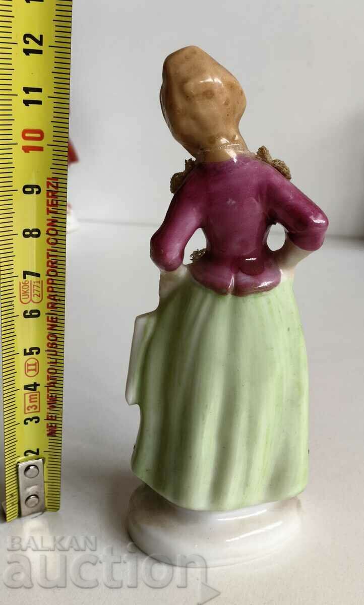 Auction . WOMAN WITH UMBRELLA MARKED PORCELAIN FIGURE STATUETTE HEALTH Auction . WOMAN WITH UMBRELLA MARKED PORCELAIN FIGURE STATUETTE HEALTH