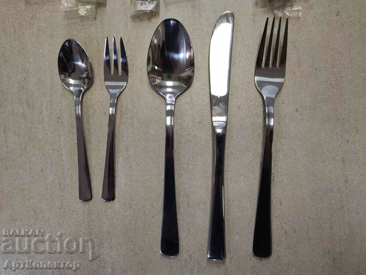 Cutlery forks spoons knives fork spoon knife 30 with price 99.00 BGN | € 50.62 Cutlery forks spoons knives fork spoon knife 30 with price 99.00 BGN | € 50.62