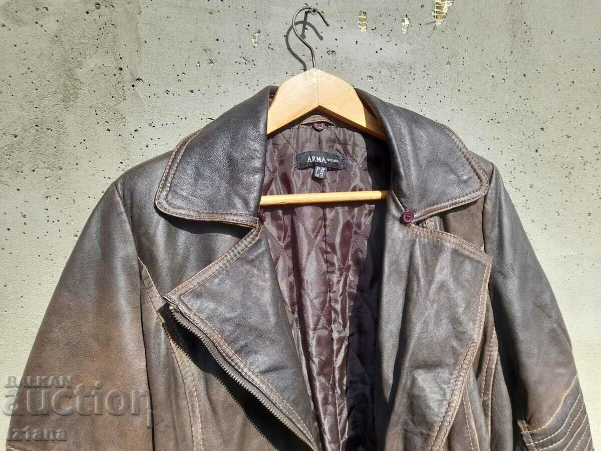 Female leather jacket with price 32.00 BGN | € 16.36 Female leather jacket with price 32.00 BGN | € 16.36