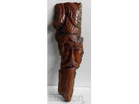 . WOOD CARVING WOOD PANEL MASK FOR WALL PAINTING