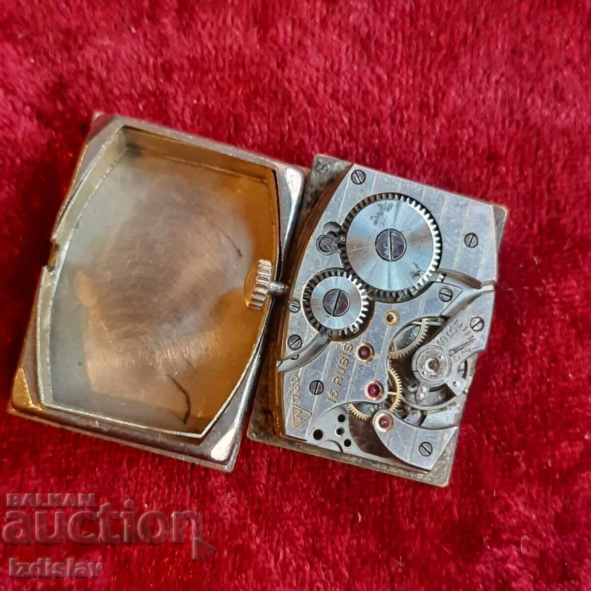 Vintage Swiss Art Deco wristwatch - 6