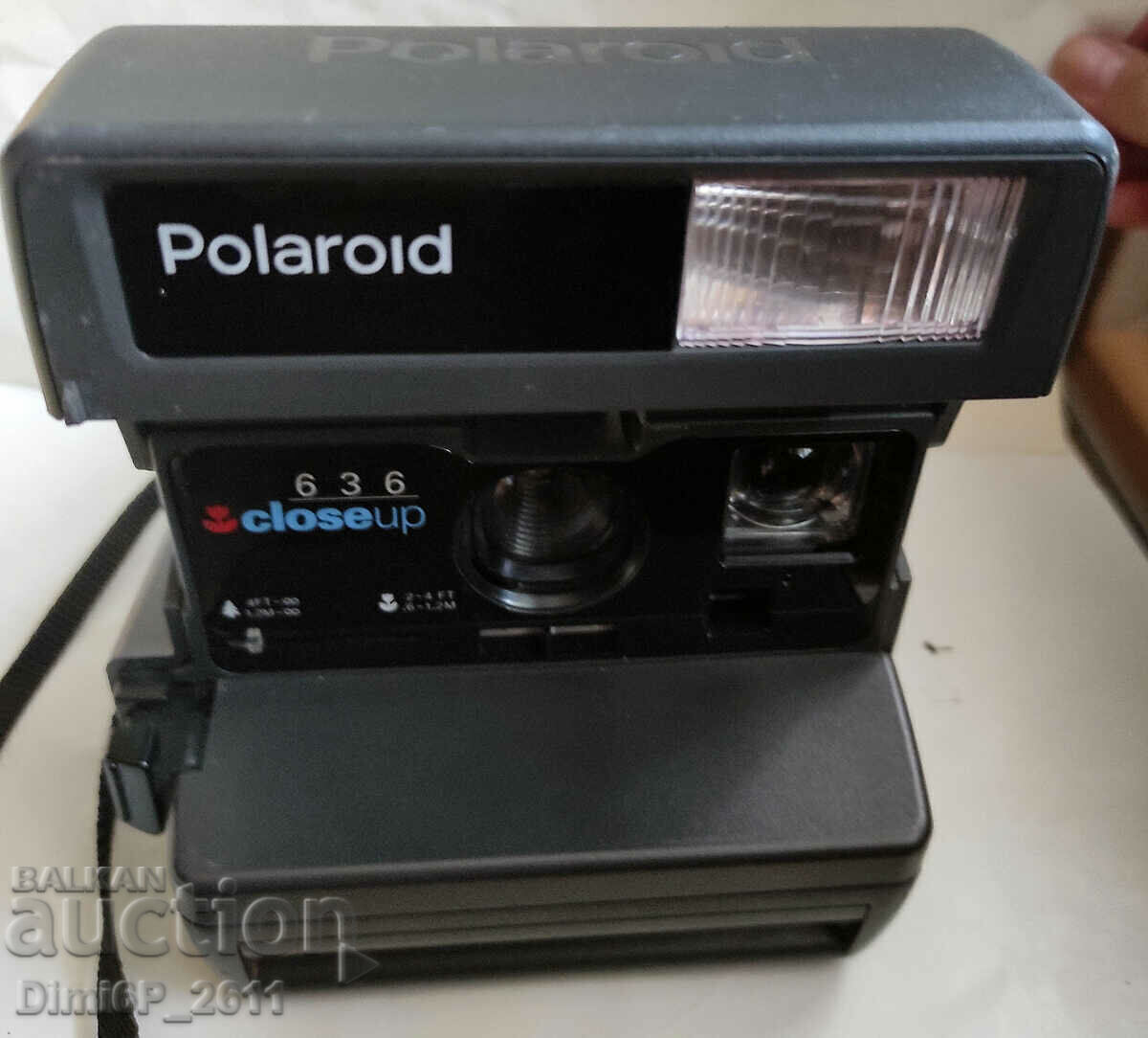 Vintage Polaroid Land Camera 636 με τιμή 33.00 BGN | € 16.87