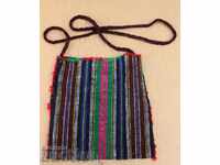 . AUTHENTIC HANDWOVEN BAG BAG WEAR ETHNO CRANE