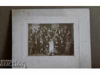 . 1932 PLEVEN OFITERI UNIFORMA OFITER ORDIN FOTO NUNTA