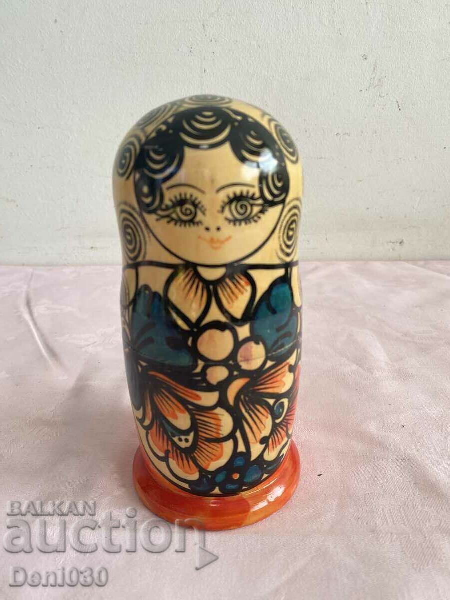 Matryoshka rusă din lemn 4 în 1