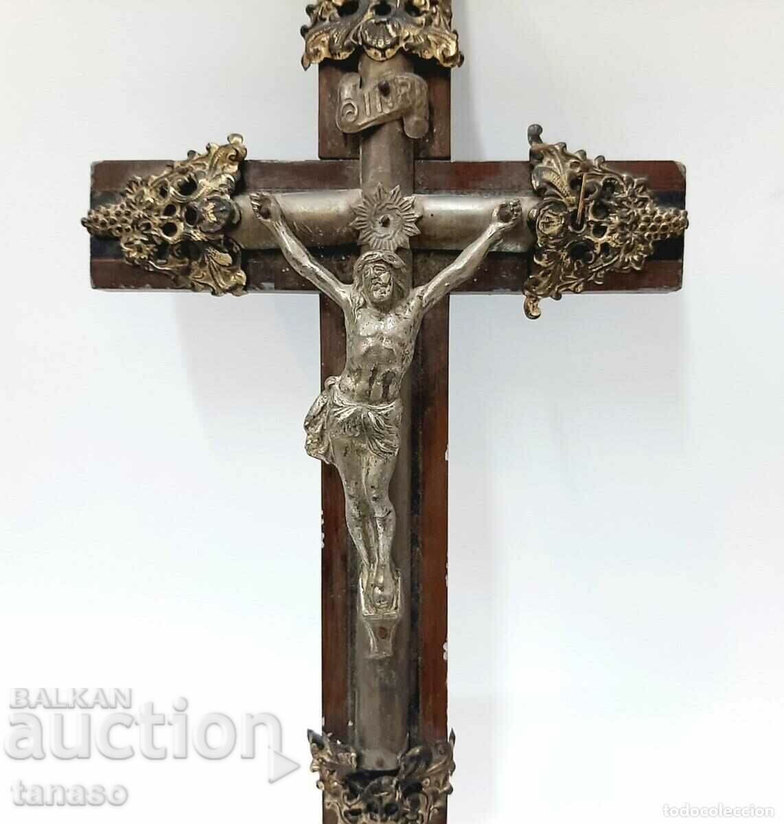 Old Christian cross, crucifix (4.3) with price 50.00 BGN | € 25.56 Old Christian cross, crucifix (4.3) with price 50.00 BGN | € 25.56