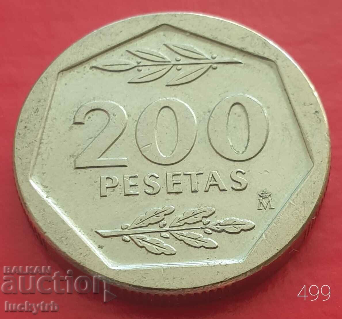 200 pesetas 1987 - Spain