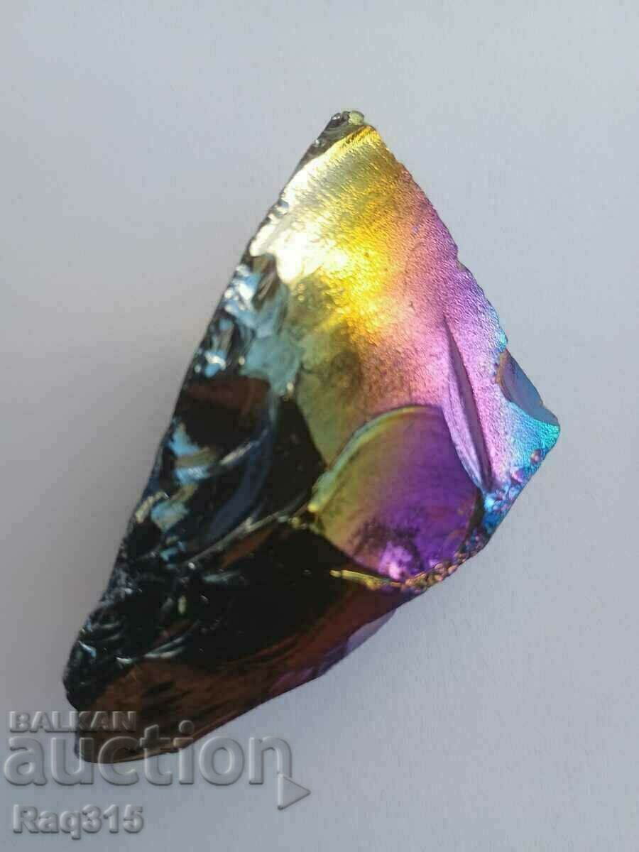 ANGEL AURA- RAINBOW OBSIDIAN