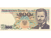 1988. Polonia. 200 PLN - UNC.