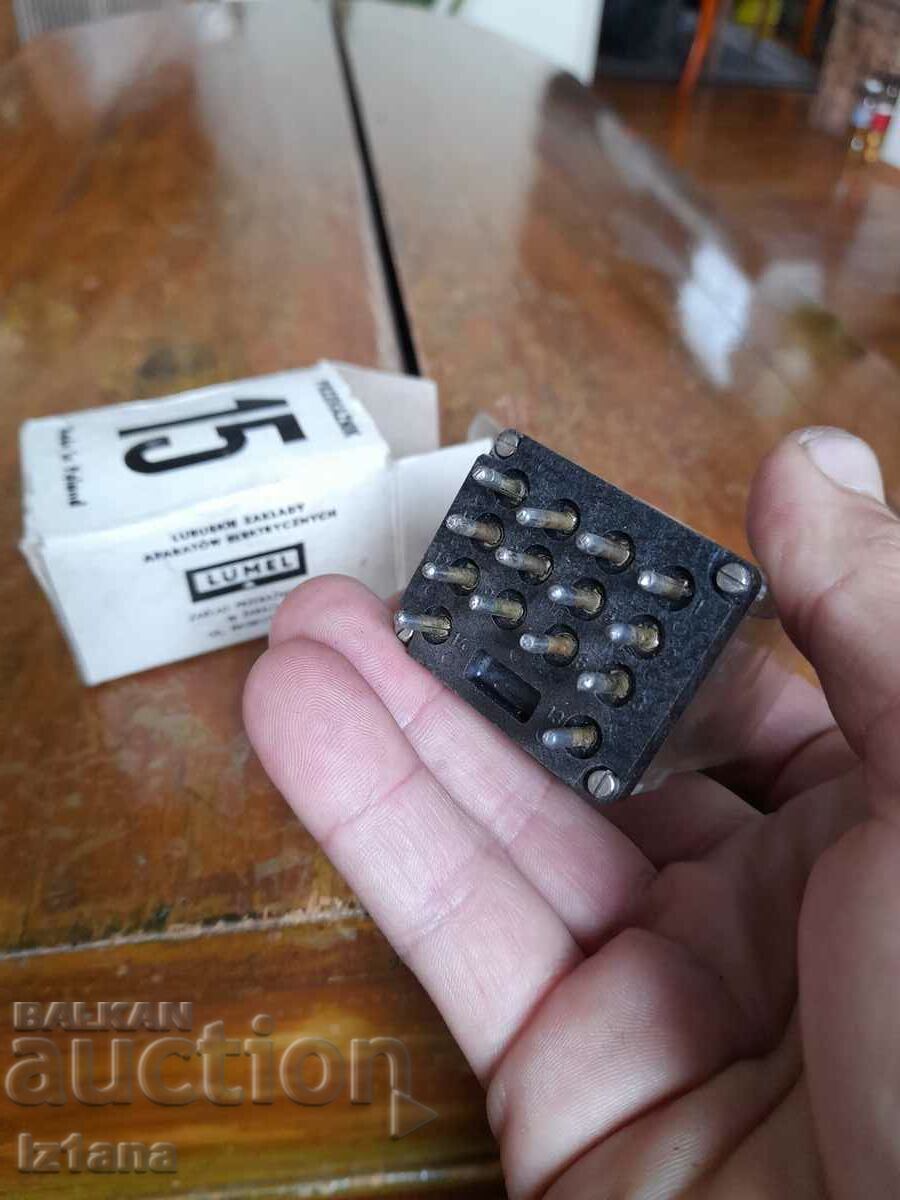 Old Przekaznik R15 4PDT 10A relay - 7 Old Przekaznik R15 4PDT 10A relay - 7