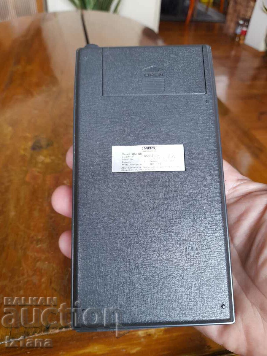 Delivery of Old calculator MBO alfa 3000 Delivery of Old calculator MBO alfa 3000
