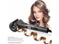 High-tech ceramic hair curler with LED