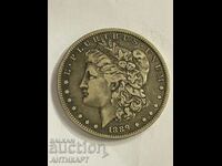 USA one dollar dollar silver coin 1889 O