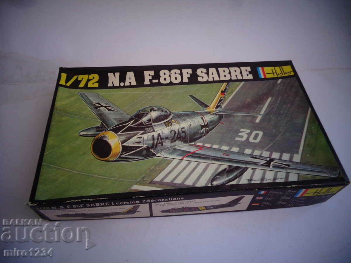 BZC 1/72 JUCĂRIE DE MONTAJ HELLER AVION