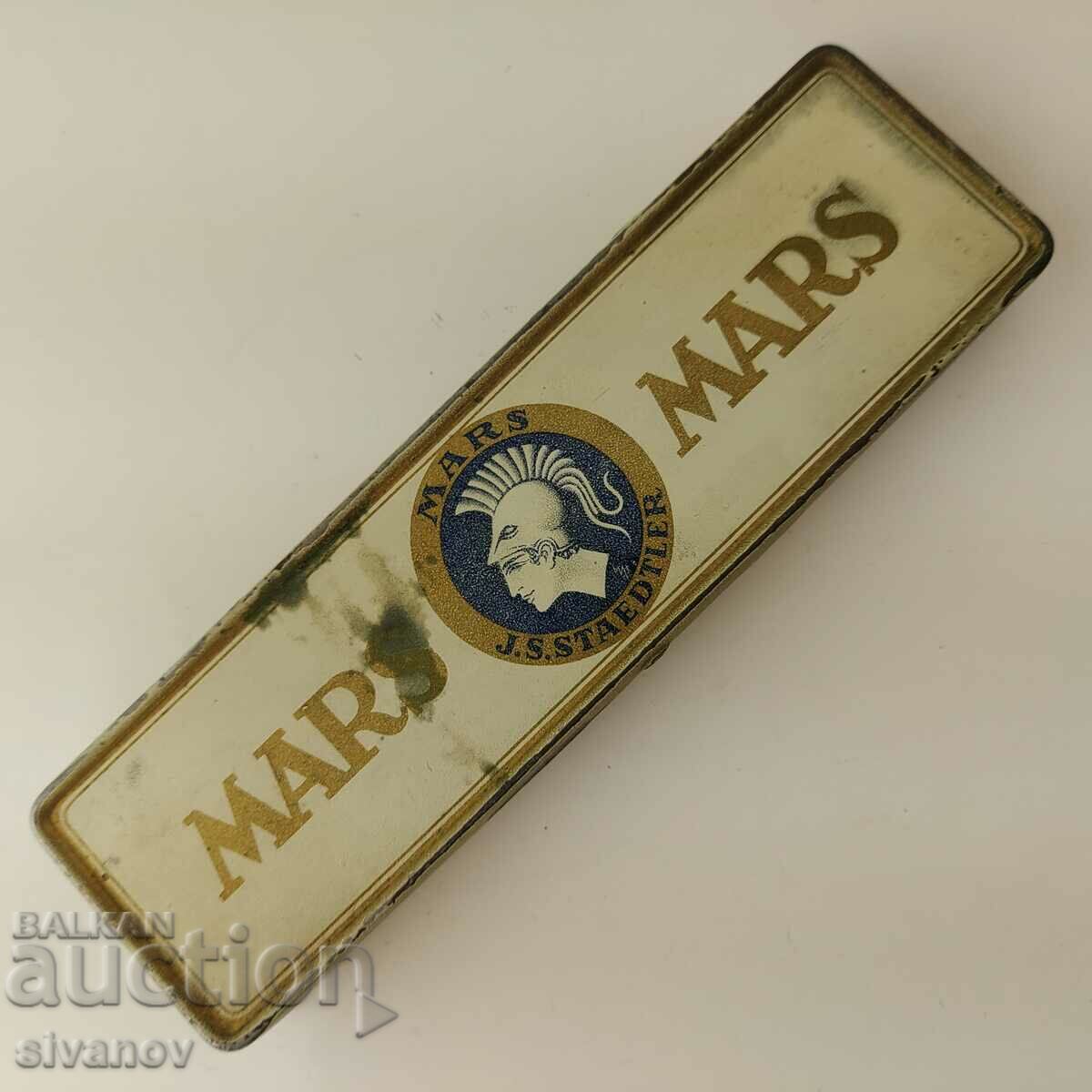 Old metal pencil case MARS J.S. Staedtler #5670