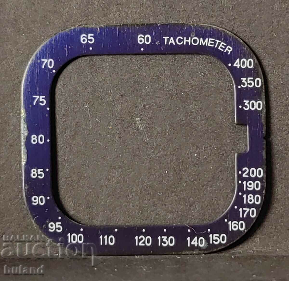 Tachymeter Scale for Soviet Flight Watch USSR Poljot