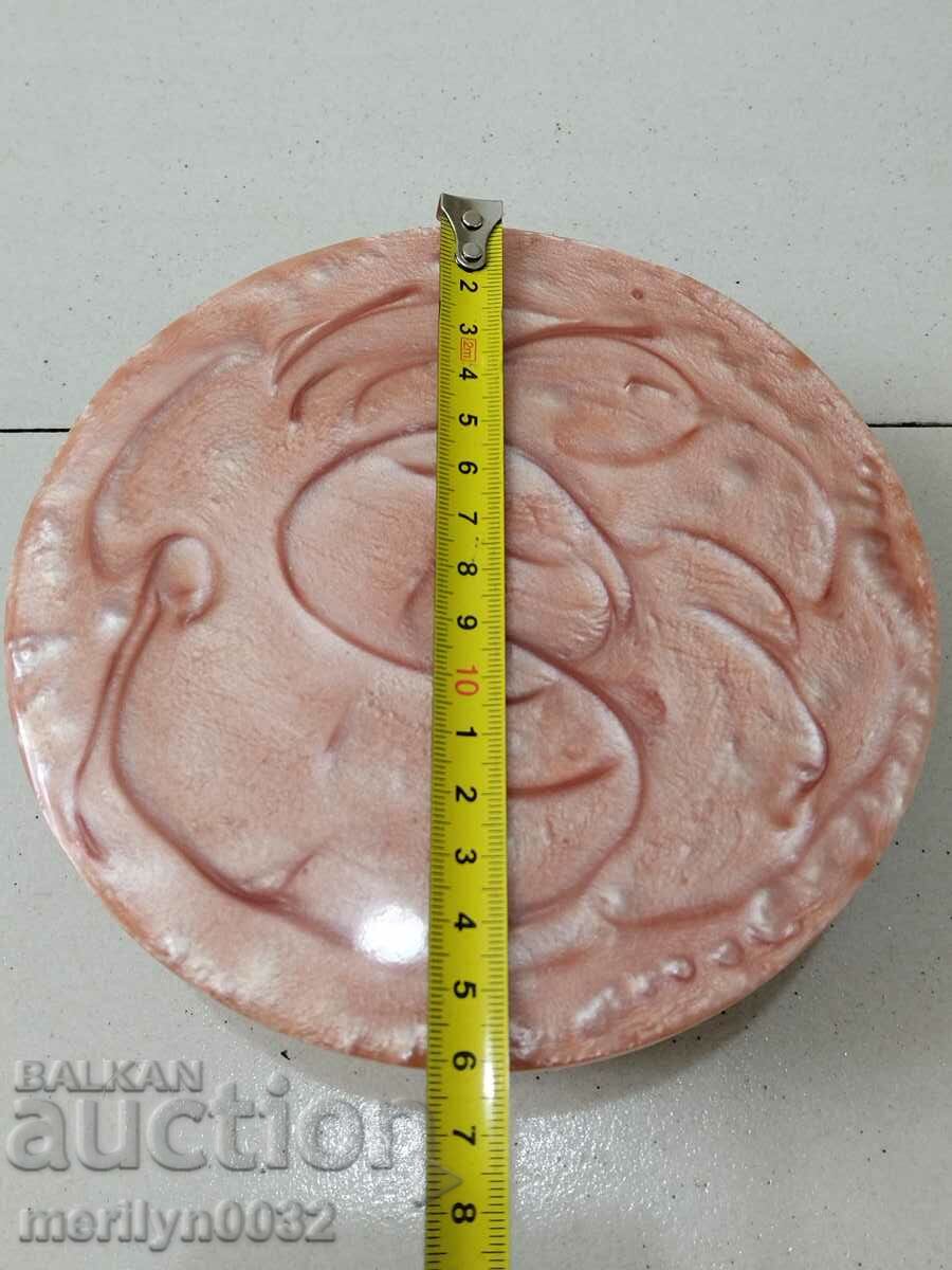 Bulgarian jewelry box artificial amber Catalin NRB - 6 Bulgarian jewelry box artificial amber Catalin NRB - 6